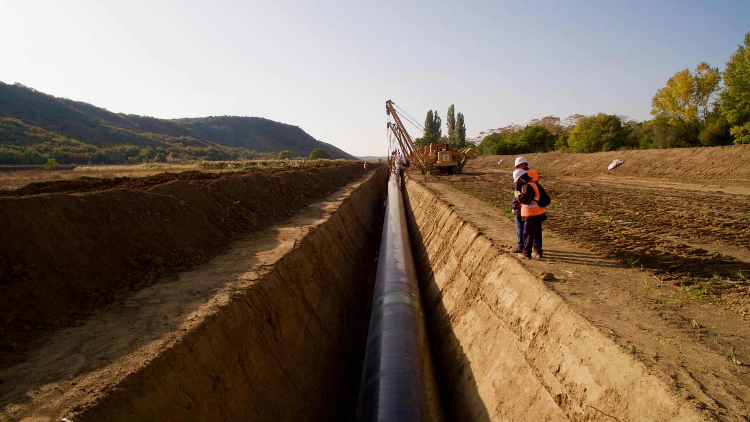 Строительство крупного газопровода. Газпром расширит газопровод «Анапа-Тамань»