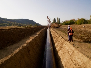 Масштабное строительство газопроводов Газпром. Расширение газопровода «Анапа-Тамань»