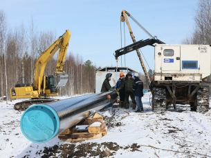 ​Строительство газопровода-отвода “Вологда-Череповец”