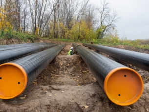 Строительство межпоселкового газопровода в Ленинградской области