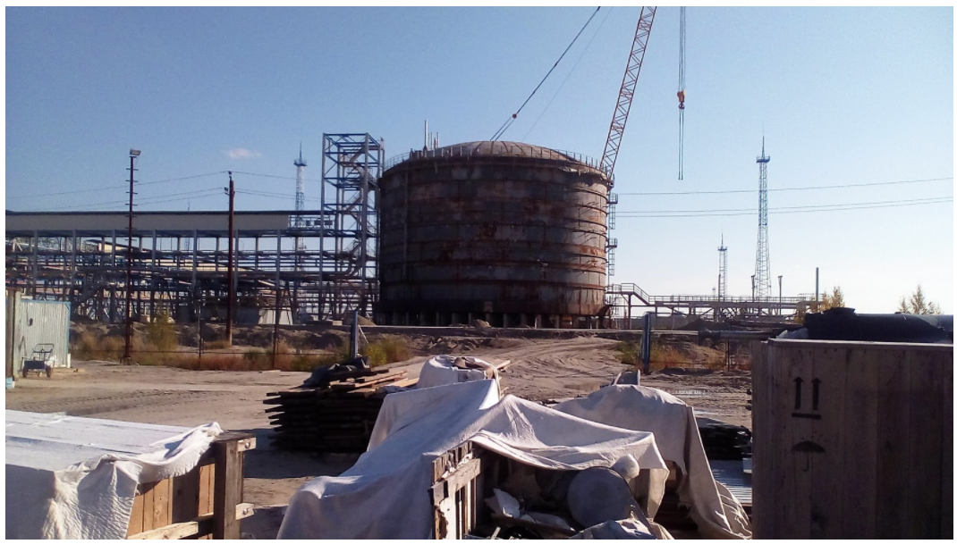 Новый газохимический комплекс в Арктике