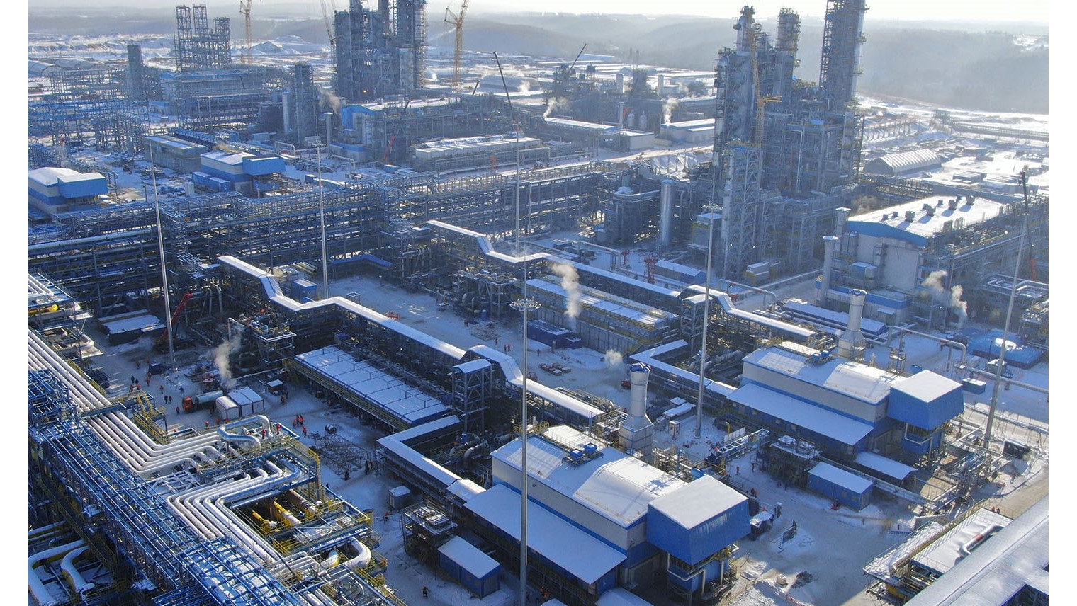 Строительство масштабного проекта - Амурский газоперерабатывающий завод