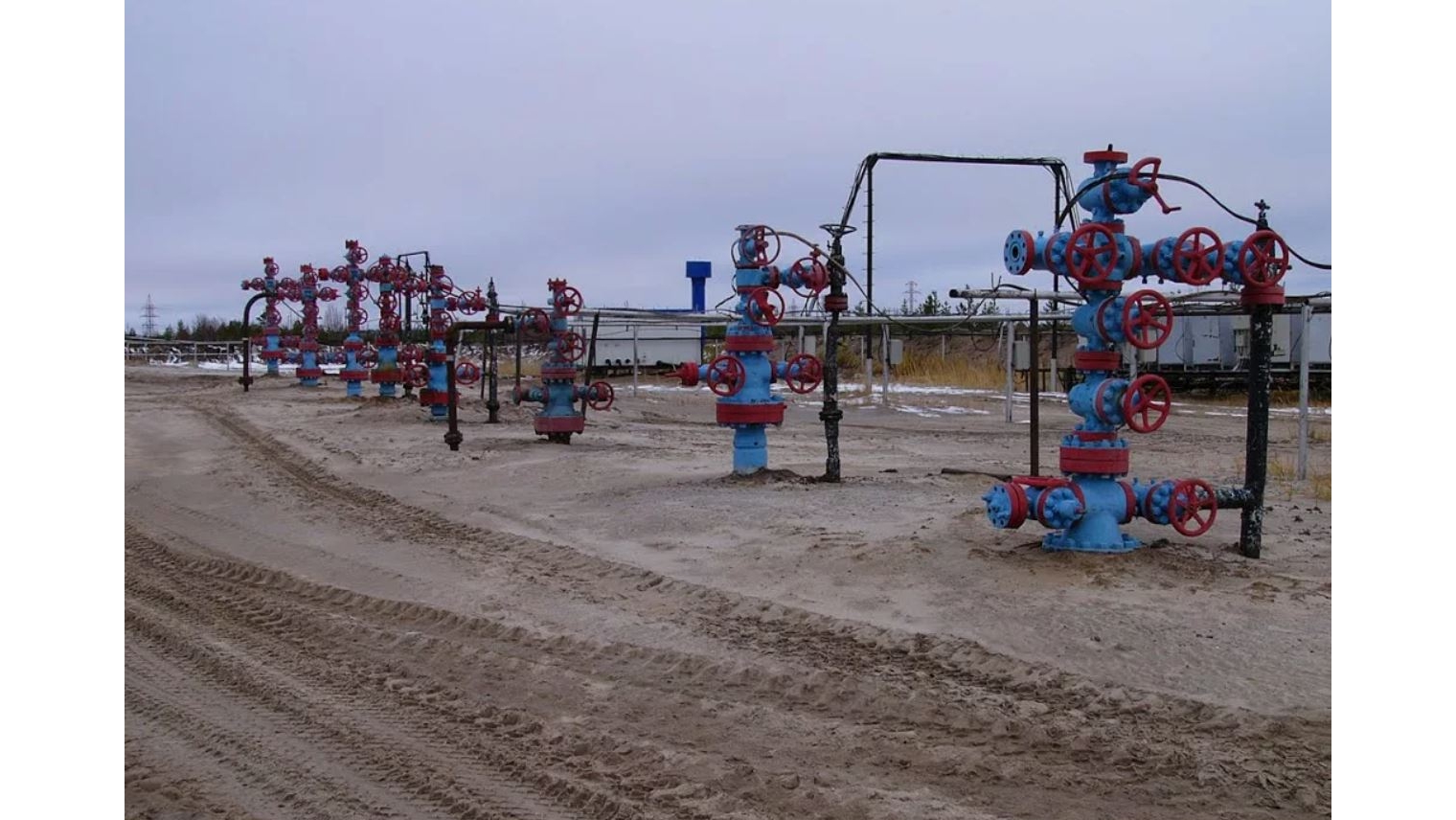 Строительство куста скважин на Нивагальском месторождении