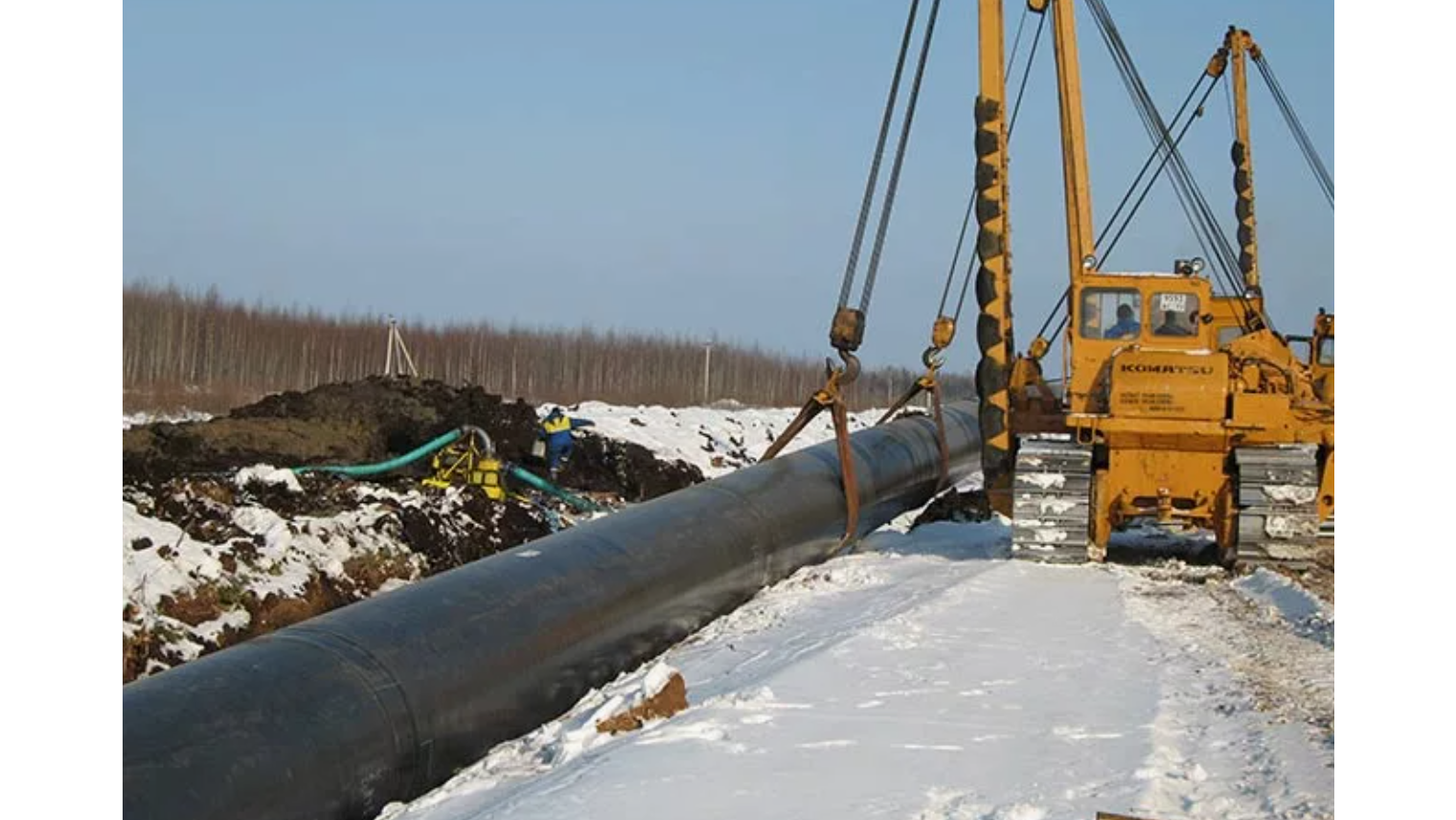 Строительство газопроводов в Омской области - «Ингалы — Старокарасук — Трубчевка»