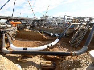 «Газпром» ведет строительство Новомосковского ПХГ  газа в солевых отложениях