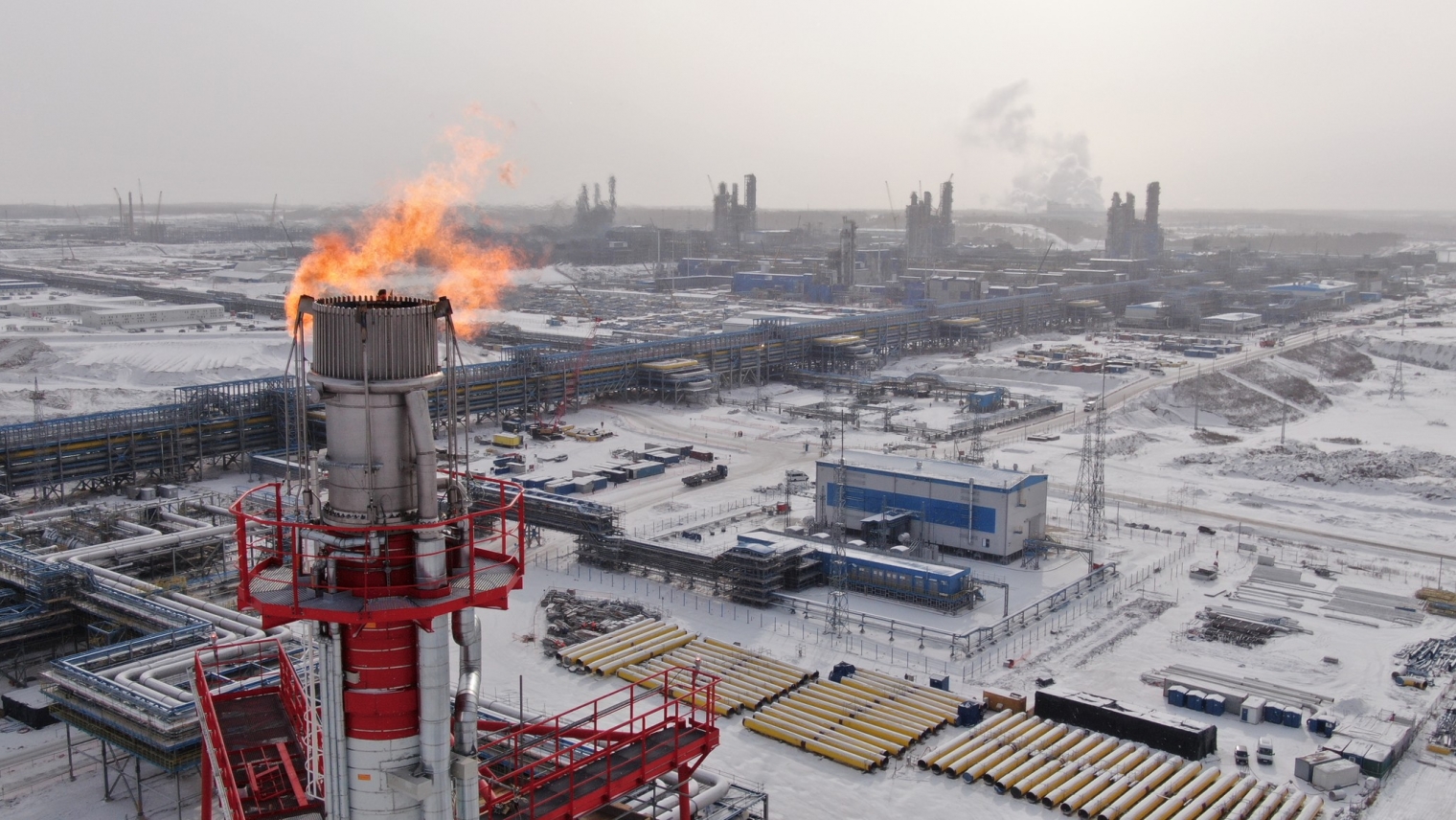 Строительство Амурского ГПЗ- крупнейший газоперерабатывающий завод Газпрома